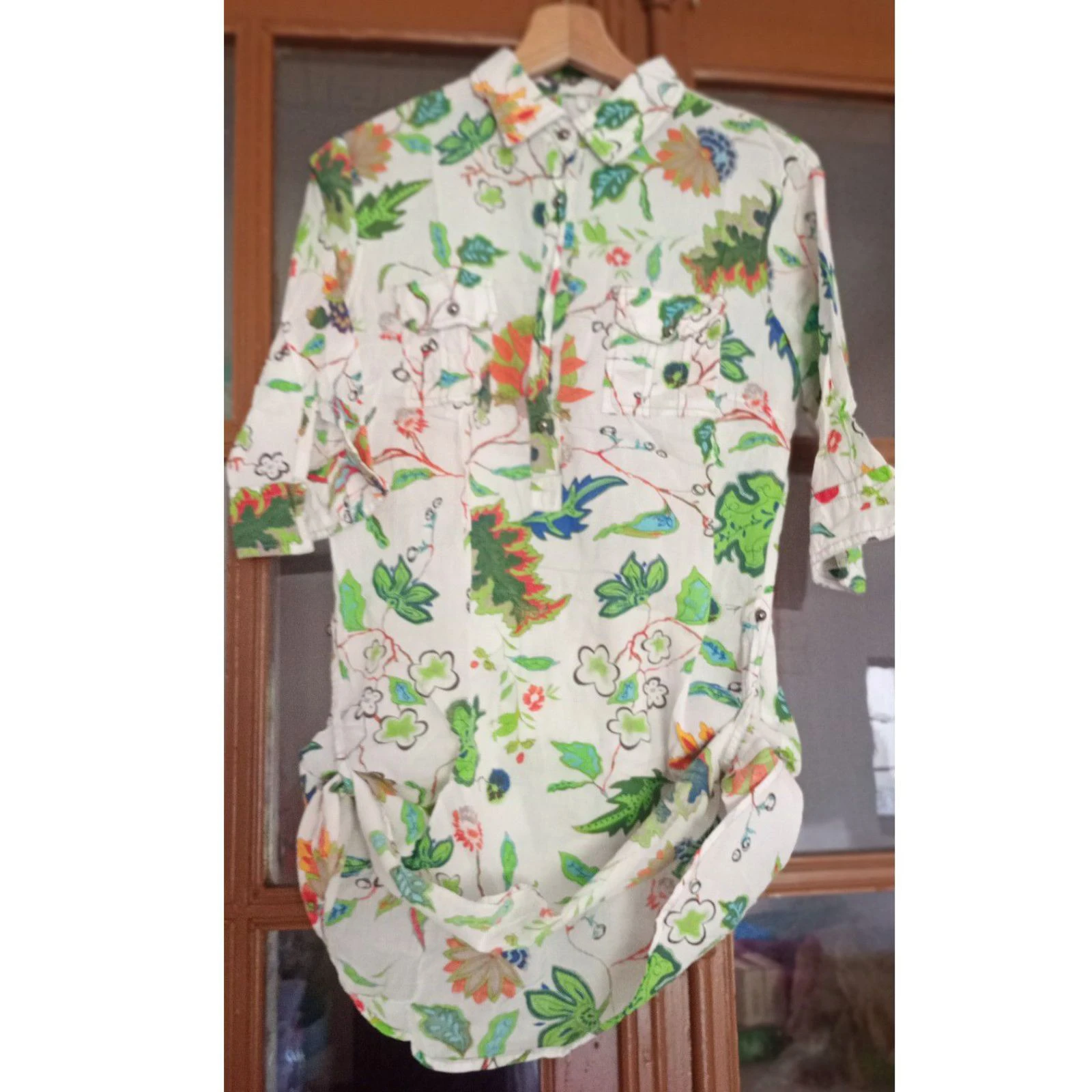 Printed blouse size 36 in very good condition – photo 9